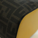 FENDI x FRGMT x POKÉMON Zucca Canvas Dragonfly Bag 2way Brown Auth 166947SM-17