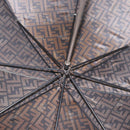 FENDI x FRGMT x POKÉMON Zucca Canvas Dragonfly Umbrella Black Auth 166950SM-9