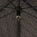 FENDI x FRGMT x POKÉMON Zucca Canvas Dragonfly Umbrella Black Auth 166950SM-10