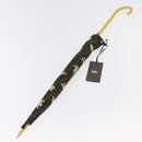 FENDI x FRGMT x POKÉMON Zucca Canvas Dragonfly Umbrella Black Auth 166950SM-23