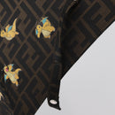 FENDI x FRGMT x POKÉMON Zucca Canvas Dragonfly Umbrella Black Auth 166950SM-7