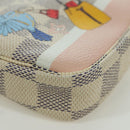 LOUIS VUITTON Damier Azur 2018 Mini Pochette Accessoires Pouch LV Auth 166952SAM-14