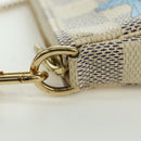 LOUIS VUITTON Damier Azur 2018 Mini Pochette Accessoires Pouch LV Auth 166952SAM-9
