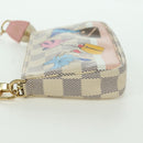 LOUIS VUITTON Damier Azur 2018 Mini Pochette Accessoires Pouch LV Auth 166952SAM-3