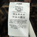 FENDI Zucca Canvas Bucket FENDI x FRGMT x POKÉMON Hat Black Brown Auth 166953SM-16