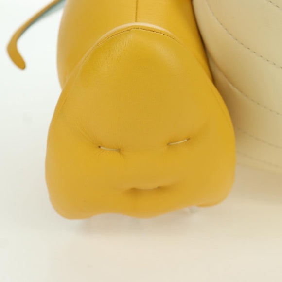 FENDI FENDI x FRGMT x POKÉMON Dragonite Stuffed Leather Yellow Auth 166957SM