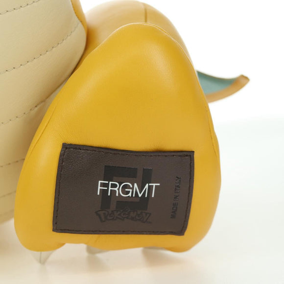 FENDI FENDI x FRGMT x POKÉMON Dragonite Stuffed Leather Yellow Auth 166957SM