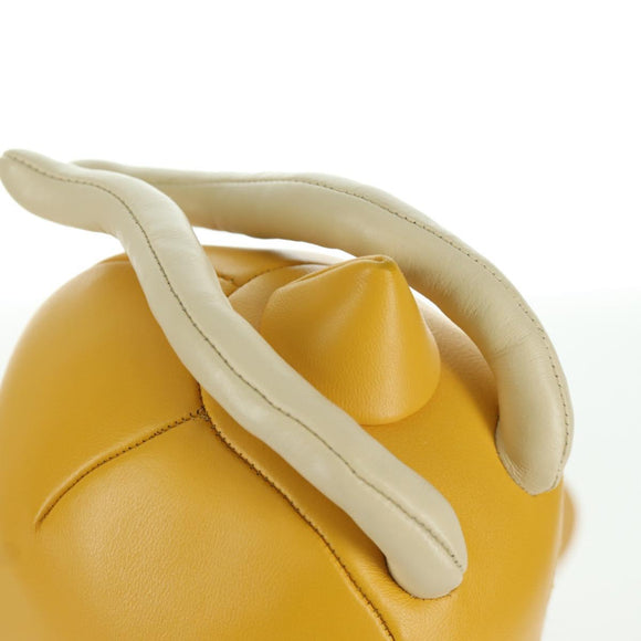 FENDI FENDI x FRGMT x POKÉMON Dragonite Stuffed Leather Yellow Auth 166957SM