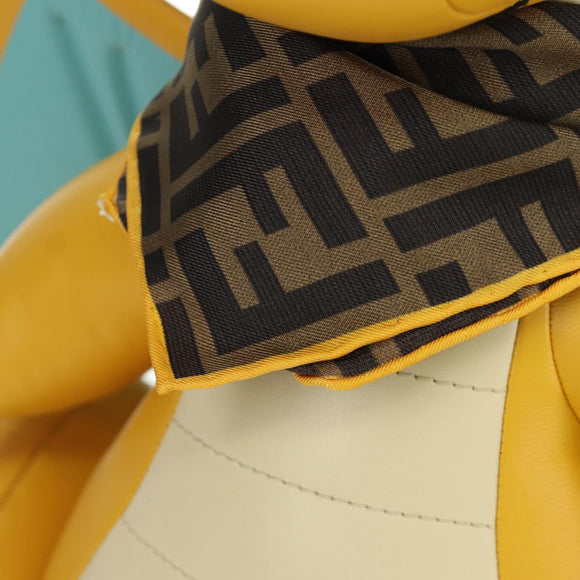 FENDI FENDI x FRGMT x POKÉMON Dragonite Stuffed Leather Yellow Auth 166957SM