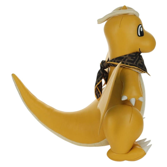 FENDI FENDI x FRGMT x POKÉMON Dragonite Stuffed Leather Yellow Auth 166957SM