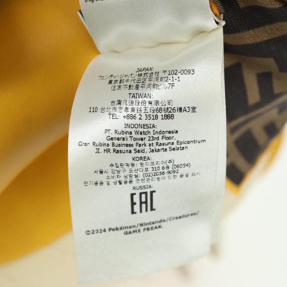 FENDI FENDI x FRGMT x POKÉMON Dragonite Stuffed Leather Yellow Auth 166958SM