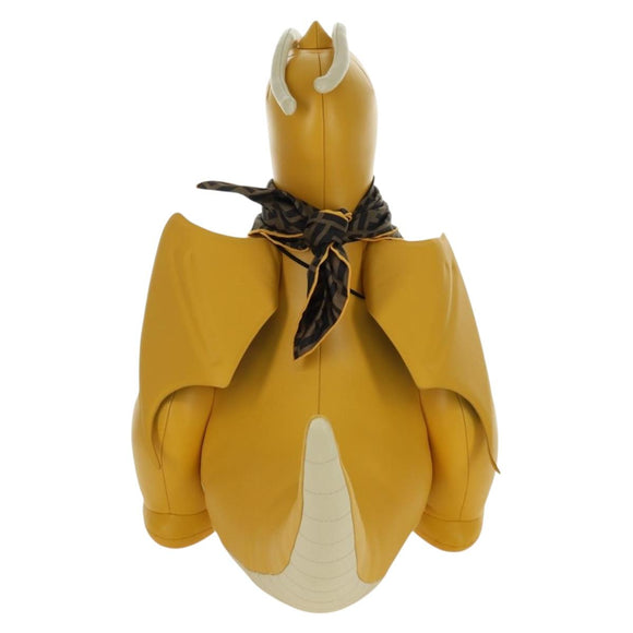 FENDI FENDI x FRGMT x POKÉMON Dragonite Stuffed Leather Yellow Auth 166958SM