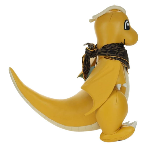 FENDI FENDI x FRGMT x POKÉMON Dragonite Stuffed Leather Yellow Auth 166958SM