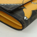 FENDI xFRGMTxPOKÉMON Zucca Canvas Chain Wallet Dragon Bag Black Auth 166959SM-15