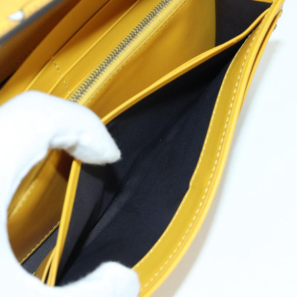 FENDI xFRGMTxPOKÉMON Zucca Canvas Chain Wallet Dragon Bag Black Auth 166959SM