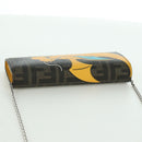 FENDI xFRGMTxPOKÉMON Zucca Canvas Chain Wallet Dragon Bag Black Auth 166959SM-6