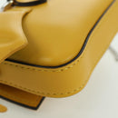 FENDI x FRGMT x POKÉMON Nano Bucket Dragon Bag Leather Yellow Auth 166960SM-17