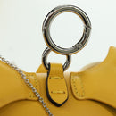 FENDI x FRGMT x POKÉMON Nano Bucket Dragon Bag Leather Yellow Auth 166960SM-20