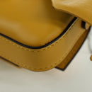 FENDI x FRGMT x POKÉMON Nano Bucket Dragon Bag Leather Yellow Auth 166961SM-18