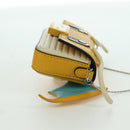 FENDI x FRGMT x POKÉMON Nano Bucket Dragon Bag Leather Yellow Auth 166961SM-4