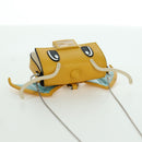 FENDI x FRGMT x POKÉMON Nano Bucket Dragon Bag Leather Yellow Auth 166961SM-6
