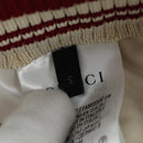 GUCCI GUCCI × Doraemon Micro GG Doraemon Skirt Cotton Brown Auth 166962SM-11