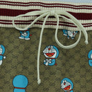GUCCI GUCCI × Doraemon Micro GG Doraemon Skirt Cotton Brown Auth 166962SM-3