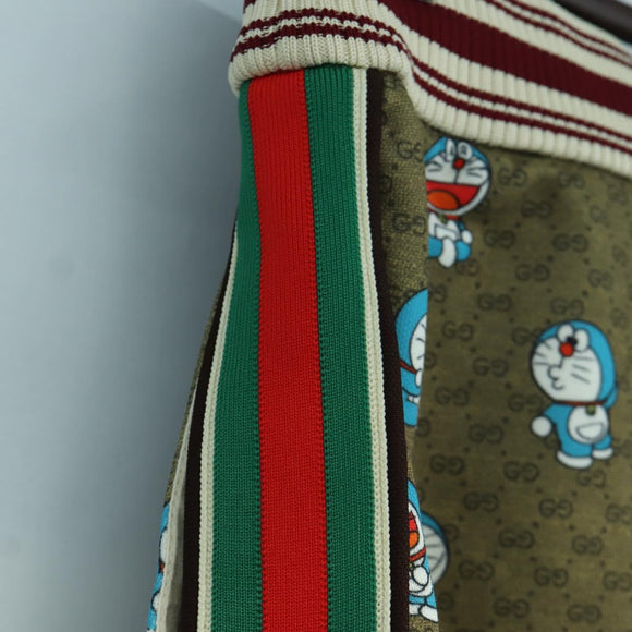 GUCCI GUCCI × Doraemon Micro GG Doraemon Skirt Cotton Brown Auth 166962SM