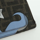 FENDI x FRGMT x POKÉMON Zucca Canvas Dratini Coin Purse Light Blue Auth 166964SM-17