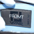 FENDI x FRGMT x POKÉMON Zucca Canvas Dratini Coin Purse Light Blue Auth 166964SM-9
