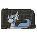 FENDI x FRGMT x POKÉMON Zucca Canvas Dratini Coin Purse Light Blue Auth 166964SM-13
