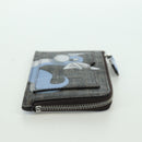 FENDI x FRGMT x POKÉMON Zucca Canvas Dratini Coin Purse Light Blue Auth 166964SM-4