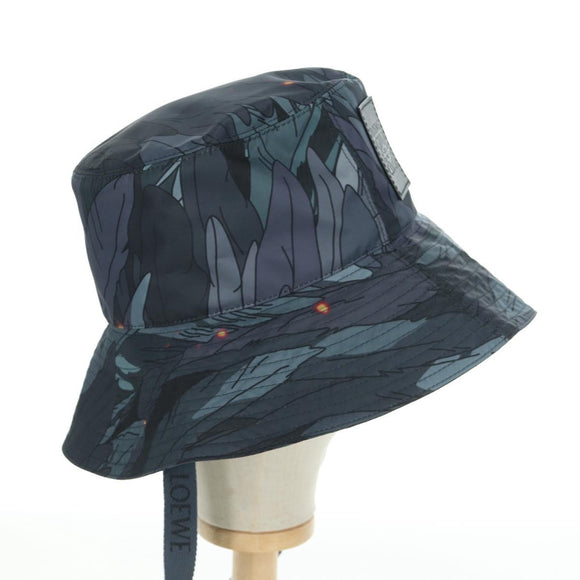 LOEWE × Studio Ghibli Howl's Moving Castle Howl Bucket Hat Nylon Auth 166966SM