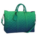 LOUIS VUITTON Monogram Taurillon Illusion Keepall Tote Bag M59688 Auth 166969SM-1