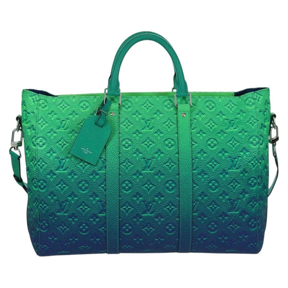 LOUIS VUITTON Monogram Taurillon Illusion Keepall Tote Bag M59688 Auth 166969SM
