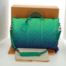 LOUIS VUITTON Monogram Taurillon Illusion Keepall Tote Bag M59688 Auth 166969SM-29