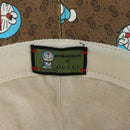 GUCCI x Doraemon Micro GG Supreme Doraemon Bucket Hat Brown Auth 166970SM-10