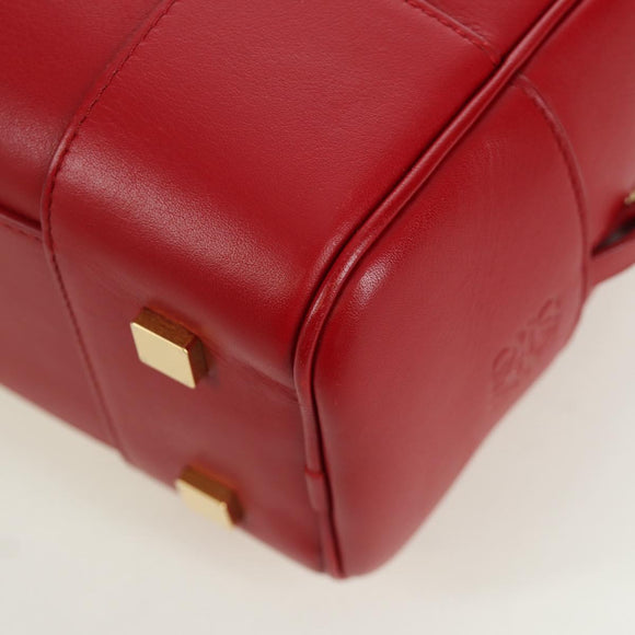 LOEWE × Studio Ghibli Spirited Away Amazona 21 Bag Leather Red Auth 166973SM