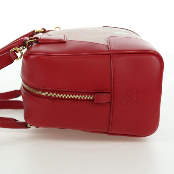 LOEWE × Studio Ghibli Spirited Away Amazona 21 Bag Leather Red Auth 166973SM