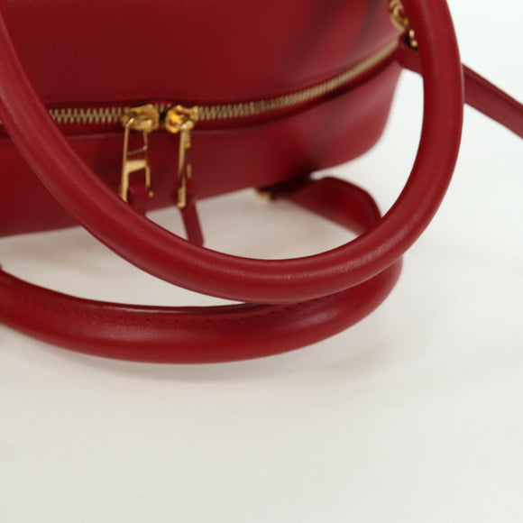 LOEWE × Studio Ghibli Spirited Away Amazona 21 Bag Leather Red Auth 166973SM