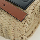LOEWE × Studio Ghibli My Neighbor Totoro Pitch Black Bag Raffia Auth 166974SM-9
