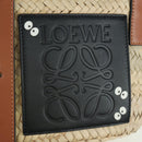 LOEWE × Studio Ghibli My Neighbor Totoro Pitch Black Bag Raffia Auth 166974SM-17