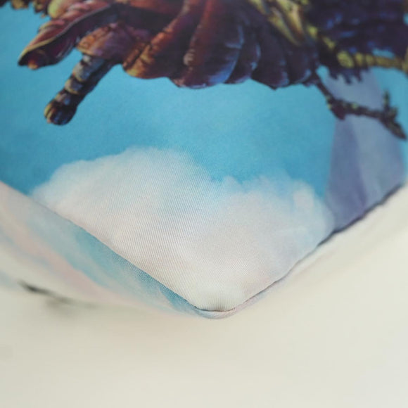LOEWE × Studio Ghibli Howl's Moving Castle Pouch Canvas Multicolor Auth 166975SM