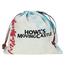 LOEWE × Studio Ghibli Howl's Moving Castle Pouch Canvas Multicolor Auth 166975SM-2