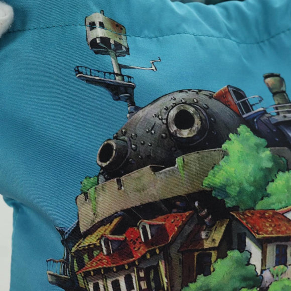 LOEWE × Studio Ghibli Howl's Moving Castle Pouch Canvas Multicolor Auth 166976SM