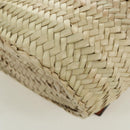LOEWE × Studio Ghibli My Neighbor Totoro Hand Bag Raffia Beige Auth 166978SM-16