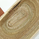LOEWE × Studio Ghibli My Neighbor Totoro Hand Bag Raffia Beige Auth 166978SM-10