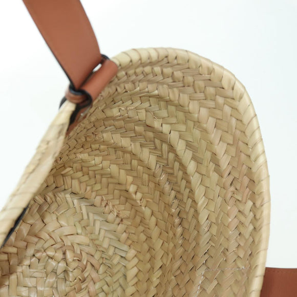 LOEWE × Studio Ghibli My Neighbor Totoro Hand Bag Raffia Beige Auth 166978SM