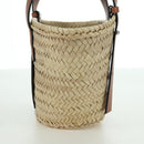 LOEWE × Studio Ghibli My Neighbor Totoro Hand Bag Raffia Beige Auth 166978SM-3