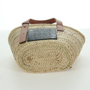 LOEWE × Studio Ghibli My Neighbor Totoro Hand Bag Raffia Beige Auth 166978SM-5